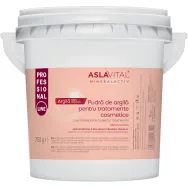 Argila pudra tratamente cosmetice 750g - ASLAVITAL MINERALACTIV
