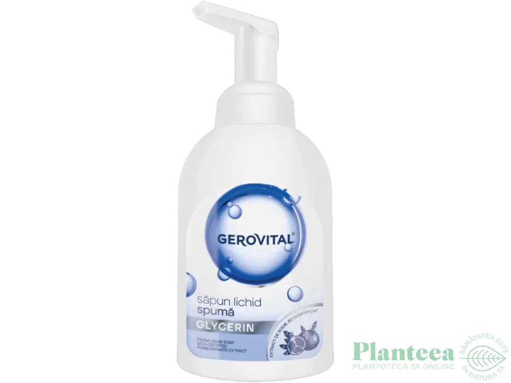 Sapun lichid spuma maini glicerina Pure 300ml - GEROVITAL