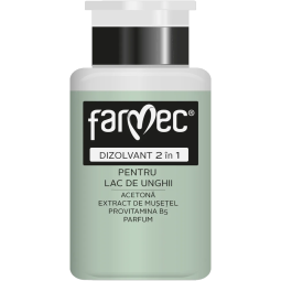Dizolvant intaritor 2in1 pt lac unghii 150ml - FARMEC