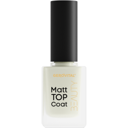 Lac unghii top coat Matt 11ml - GEROVITAL BEAUTY