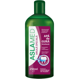 Apa gura clorhexidina argila musetel 250ml - ASLAMED