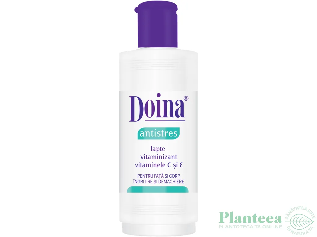 Lapte fata corp vitaminizant antistres 200ml - DOINA