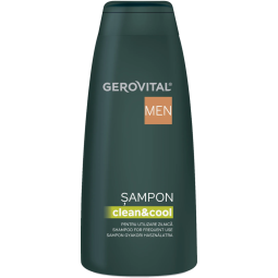 Sampon clean&cool utilizare zilnica barbati 400ml - GEROVITAL MEN