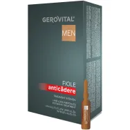 Fiole par anticadere tratament intensiv barbati 10x10ml - GEROVITAL MEN