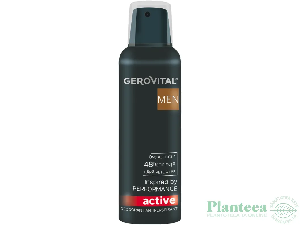 Deodorant spray antiperspirant Active barbati 150ml - GEROVITAL MEN
