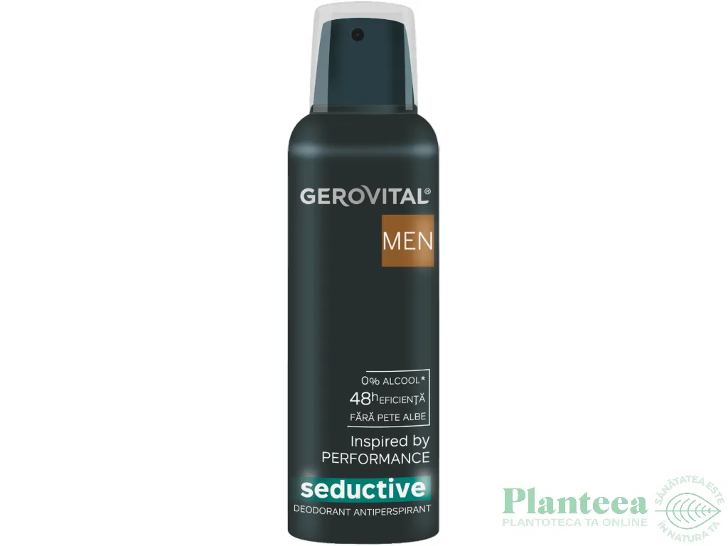 Deodorant spray antiperspirant Seductive barbati 150ml - GEROVITAL MEN