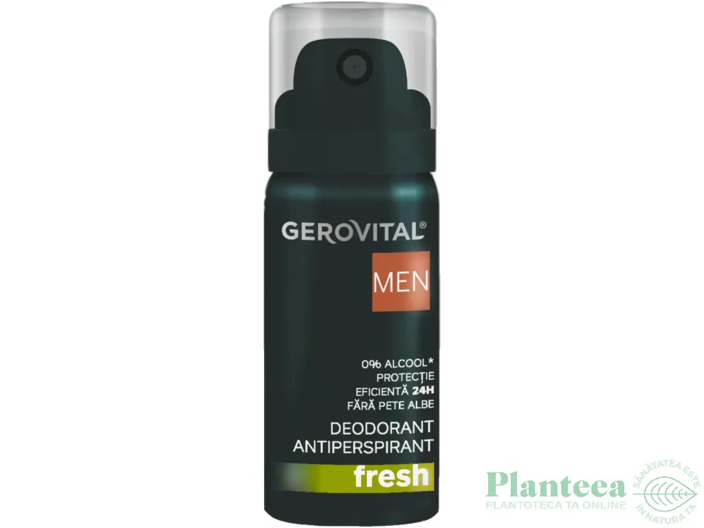 Deodorant spray antiperspirant Fresh barbati 40ml - GEROVITAL MEN