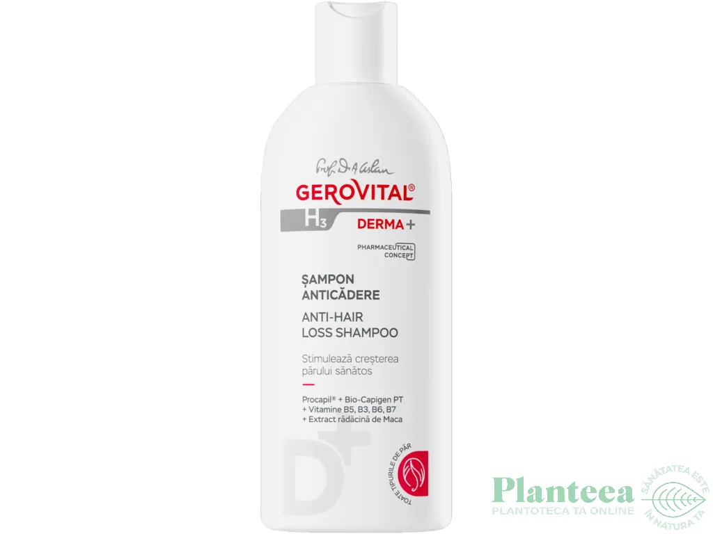Sampon anticadere 200ml - GEROVITAL H3 DERMA+