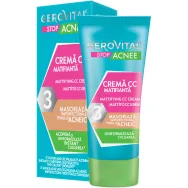 Crema CC matifianta ten acneic 30ml - GEROVITAL STOP ACNEE