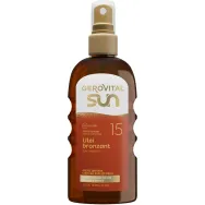 Ulei bronzant protector spf15 150ml - GEROVITAL SUN