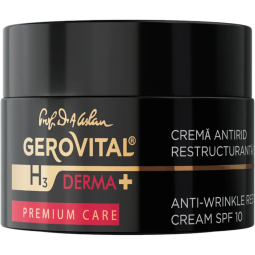 Crema antirid restructuranta Spf10 50ml - GEROVITAL H3 DERMA PREMIUM CARE+