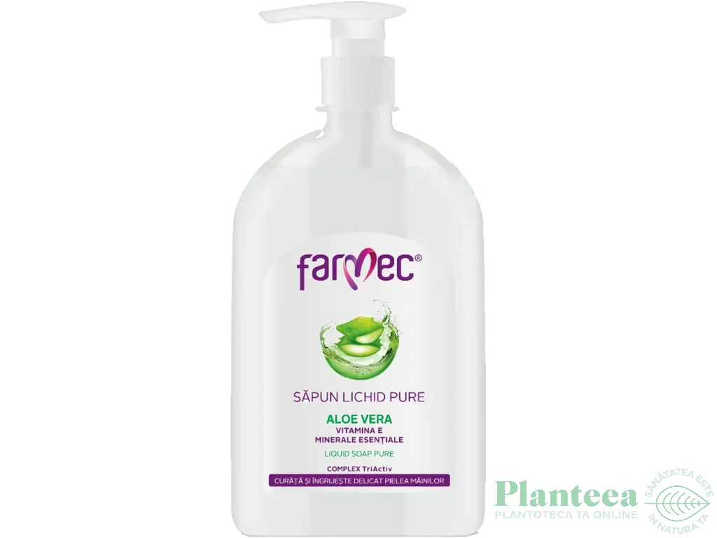 Sapun lichid maini aloe vera 500ml - FARMEC