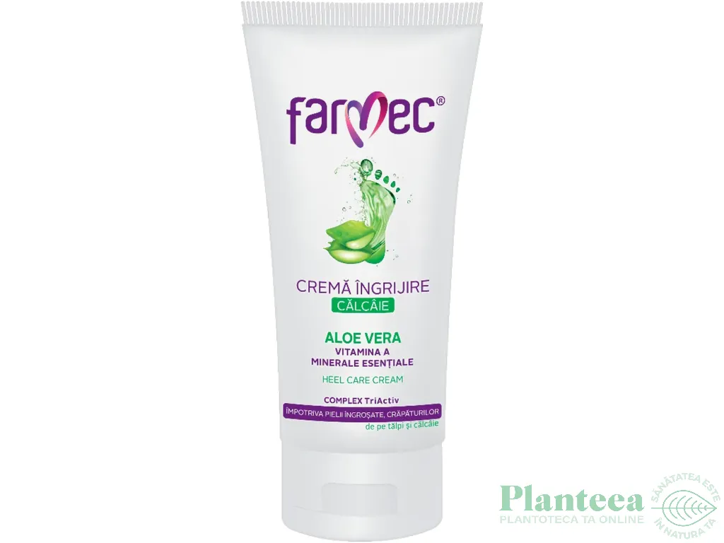 Crema ingrijire calcaie aloe vera 100ml - FARMEC