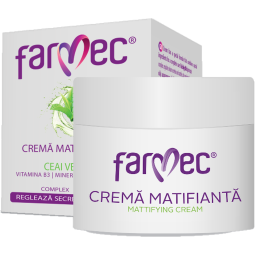Crema matifianta ceai verde 50ml - FARMEC