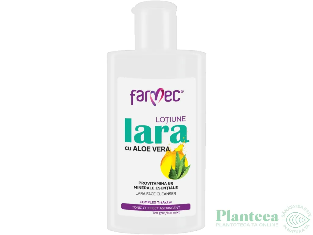 Lotiune fata aloe vera Lara 150ml - FARMEC