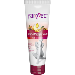 Crema depilatoare rapida ulei argan 150ml - FARMEC