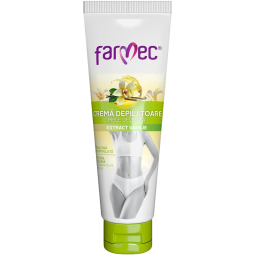 Crema depilatoare piele sensibila vanilie 150ml - FARMEC