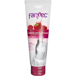 Crema depilatoare pt adolescente zmeura 150ml - FARMEC