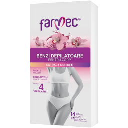 Benzi depilatoare corp orhidee 14b - FARMEC