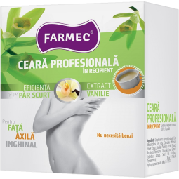 Ceara epilatoare profesionala in recipient 100g - FARMEC