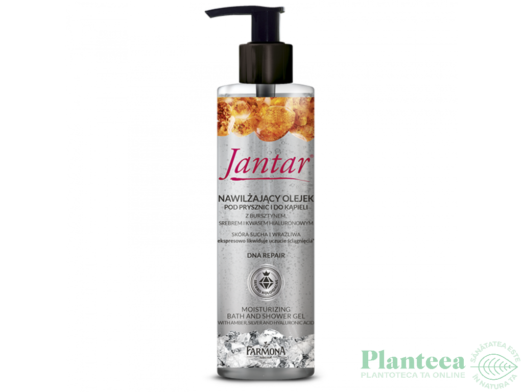 Gel dus regenerant chihlimbar platina Jantar 400ml - FARMONA