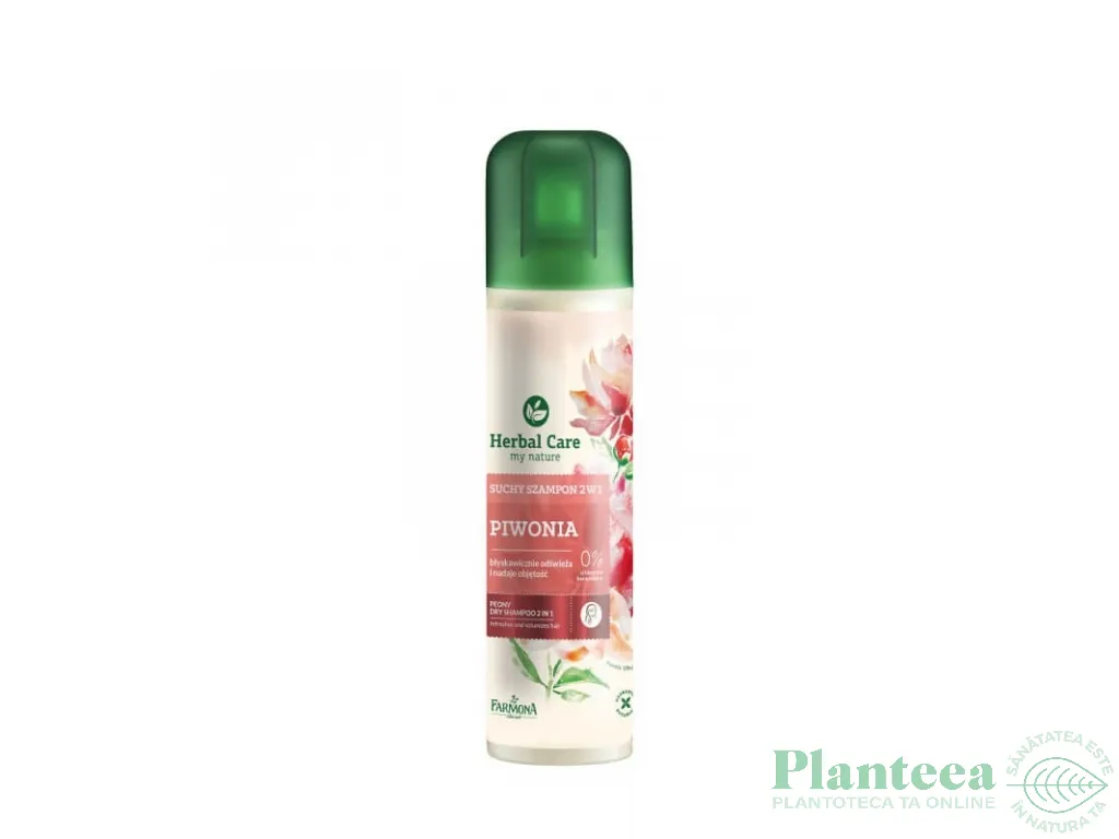 Sampon uscat bujor volum Herbal Care 180ml - FARMONA