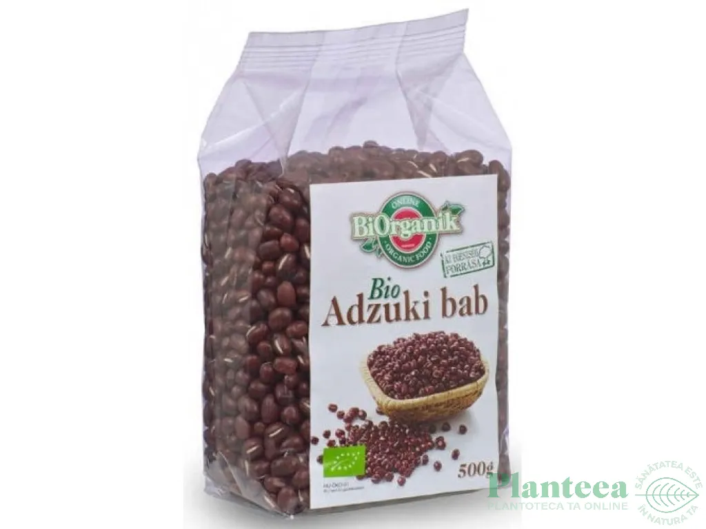 Fasole azuki boabe eco 500g - BIORGANIK