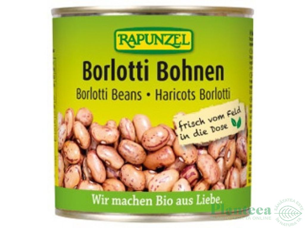 Conserva fasole borlotti  eco 400g - RAPUNZEL