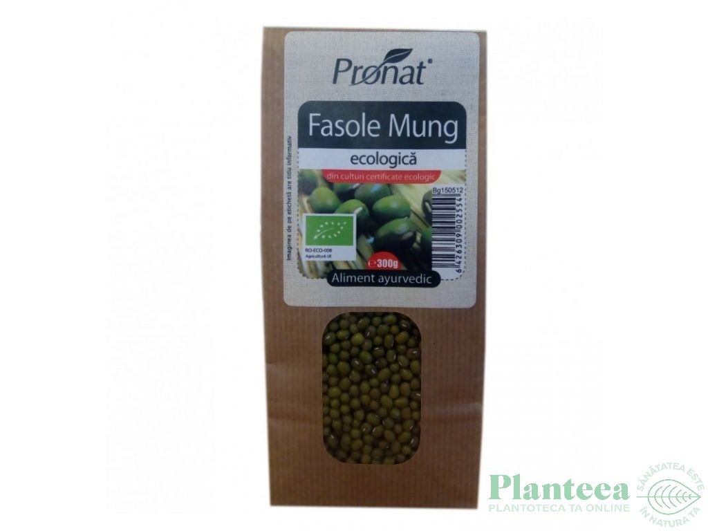 Fasole mung boabe eco 300g - PRONAT