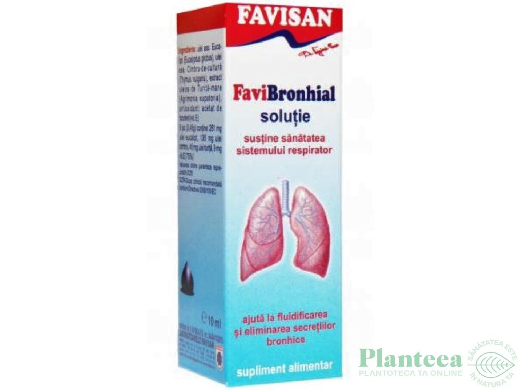 FaviBronhial solutie 10ml - FAVISAN