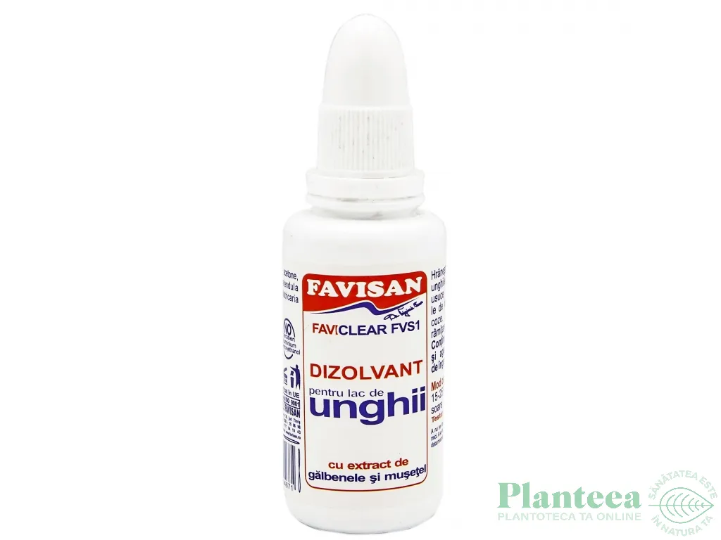 Dizolvant unghii cu acetona Activa1 30ml - FAVISAN