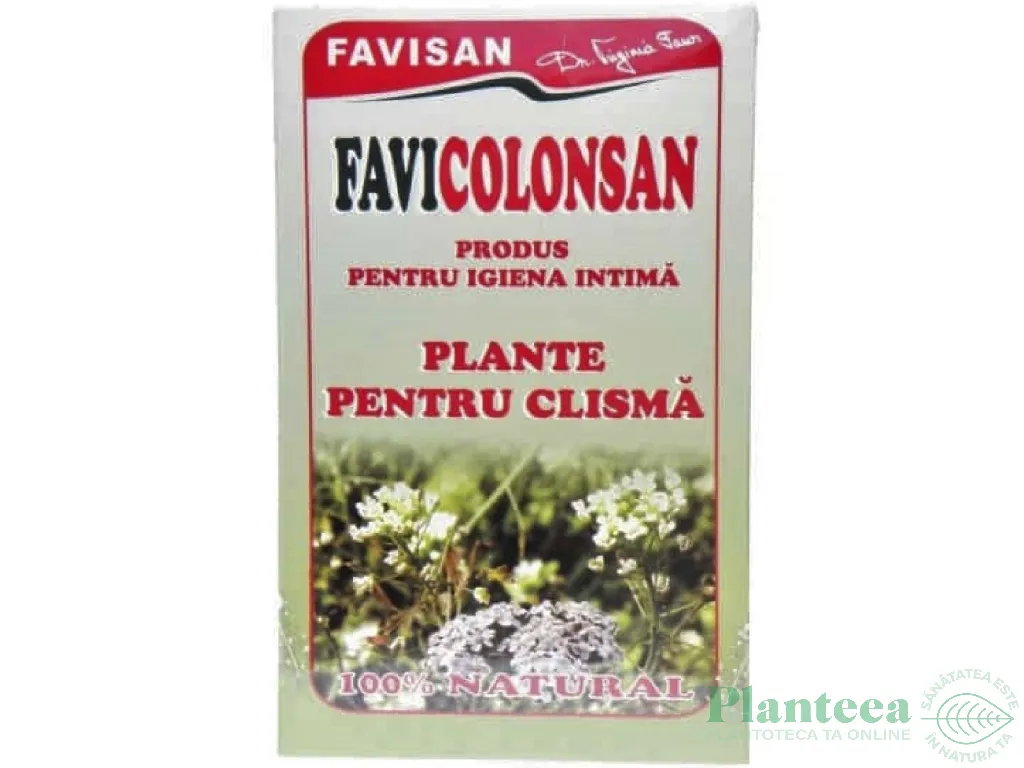 Ceai plante pt clisma FaviColonsan 150g - FAVISAN