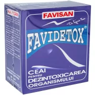 Ceai favidetox 50g - FAVISAN