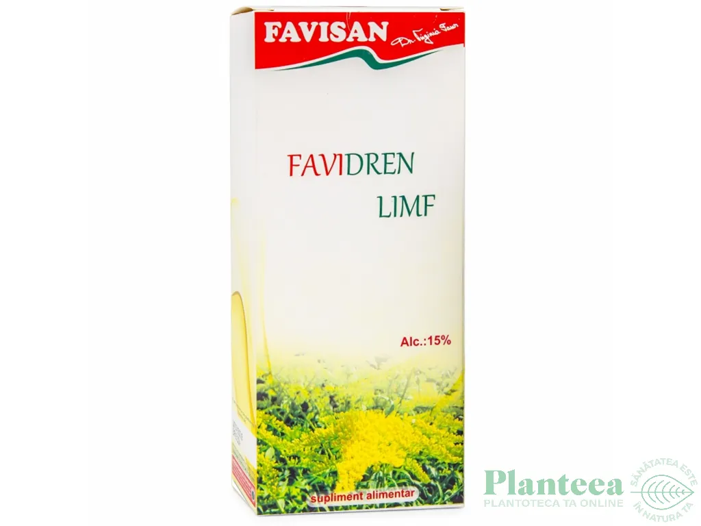Tinctura FaviDren Limf 200ml - FAVISAN