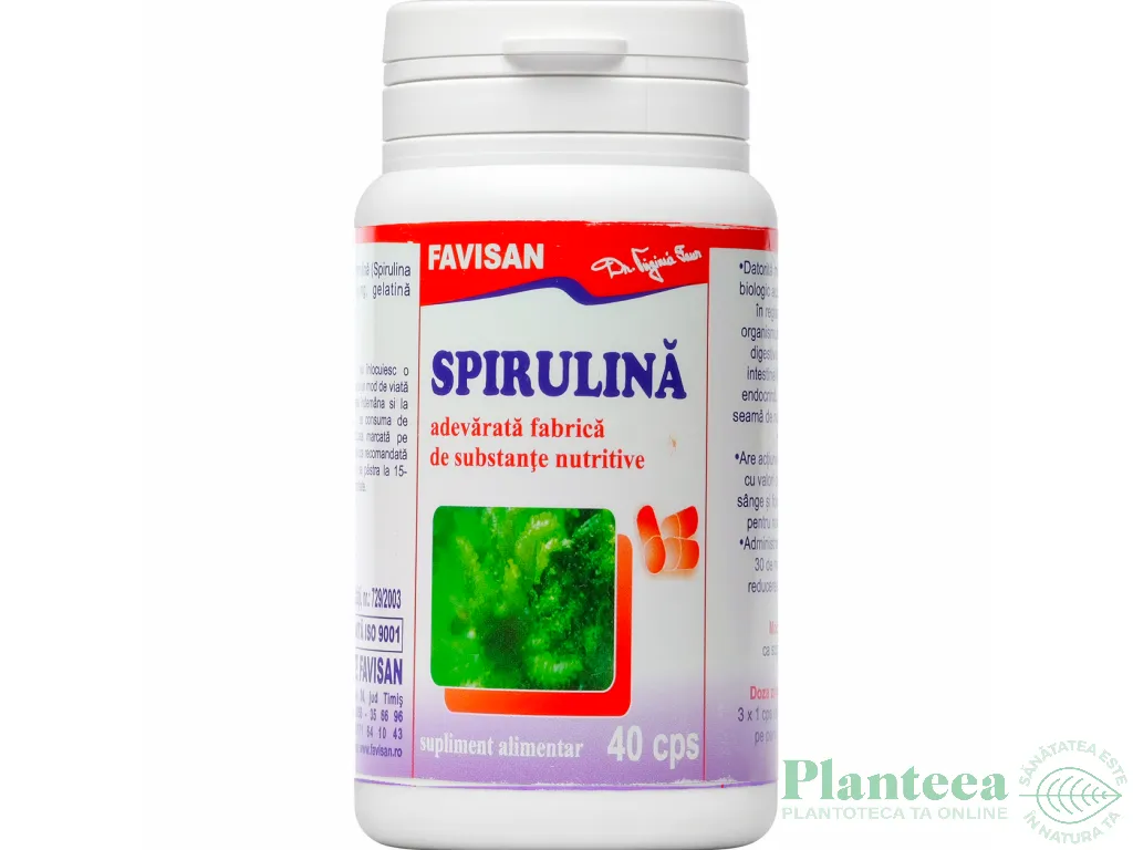 Spirulina 40cps - FAVISAN