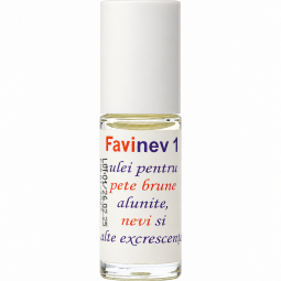 Ulei pete brune alunite nevi Favinev1 5ml - FAVISAN