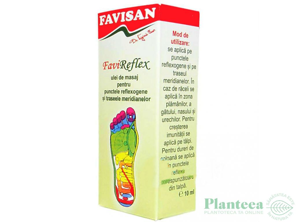 Ulei masaj reflexogen FaviReflex 10ml - FAVISAN