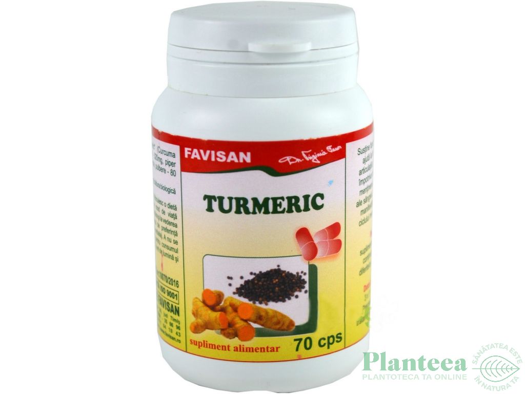 Turmeric 70cps - FAVISAN