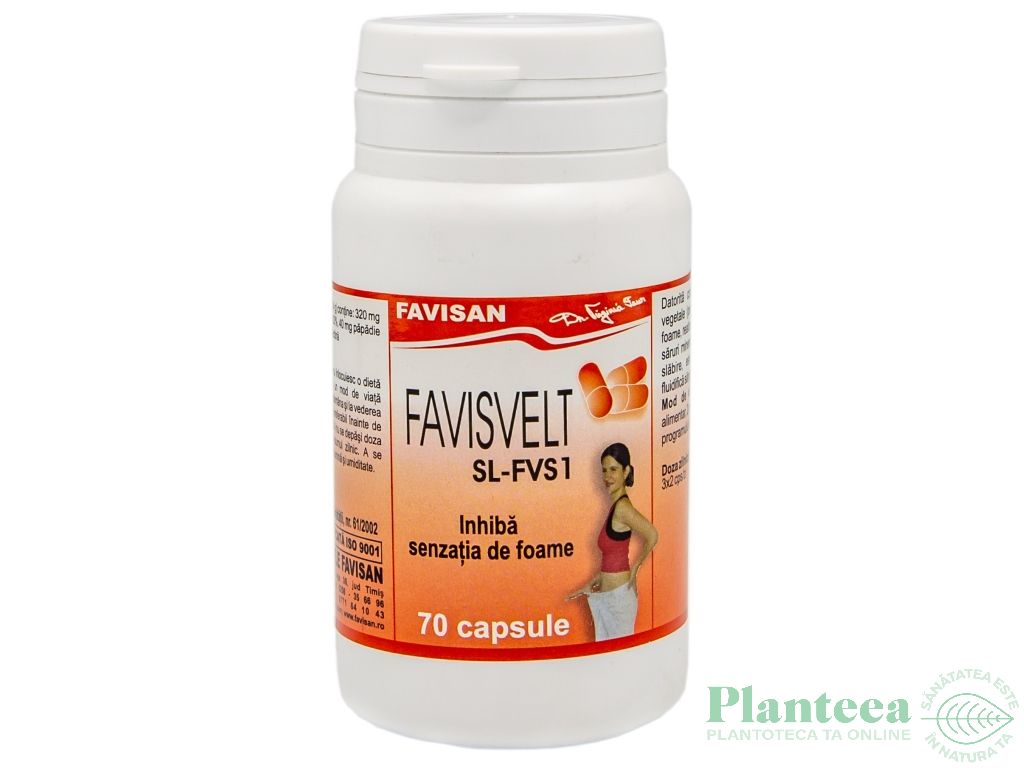 Favisvelt SL FVS1 inhiba senzatia de foame 70cps - FAVISAN