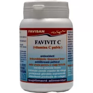 Vitamina C alcalina pulbere FaviVit C 80g - FAVISAN