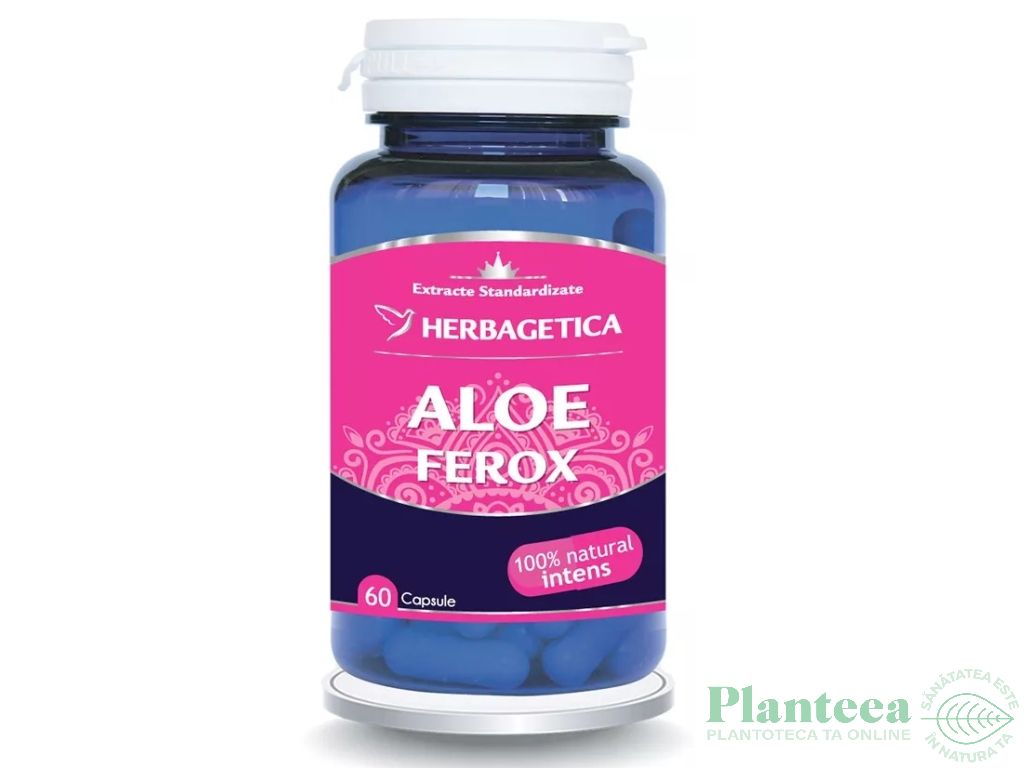 Aloe ferox 60cps - HERBAGETICA