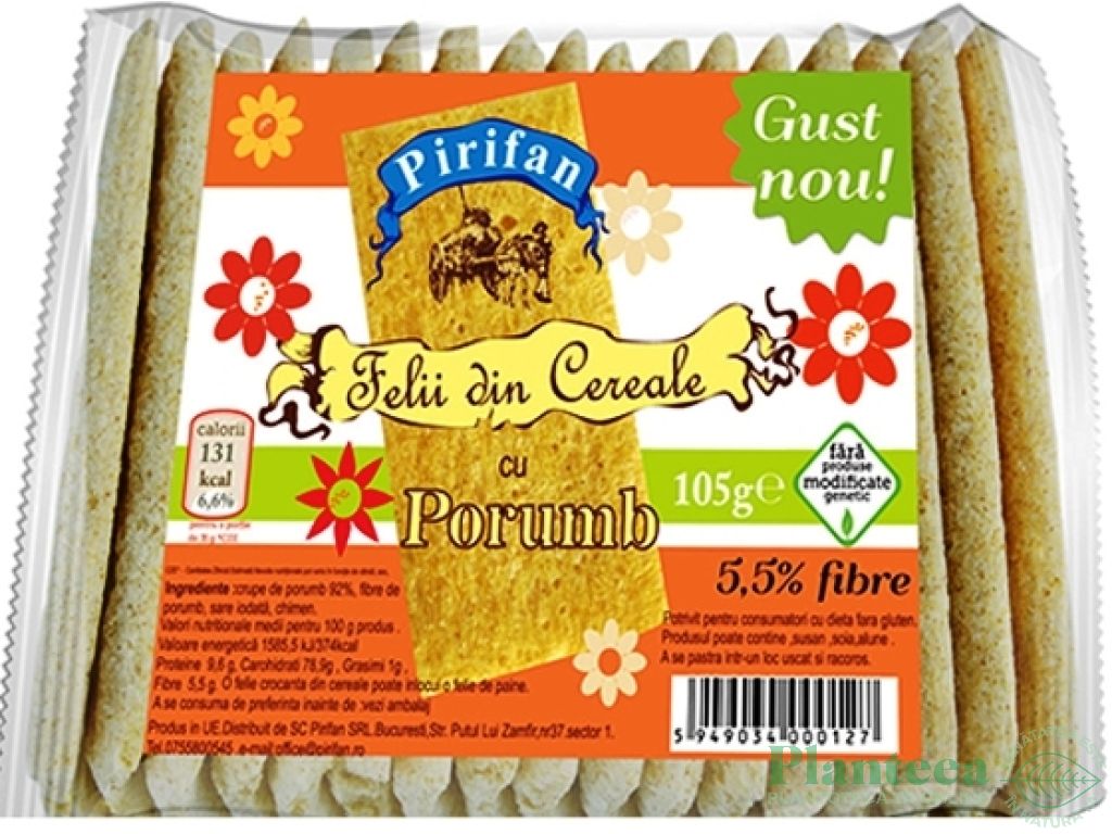 Felii cereale porumb 105g - PIRIFAN