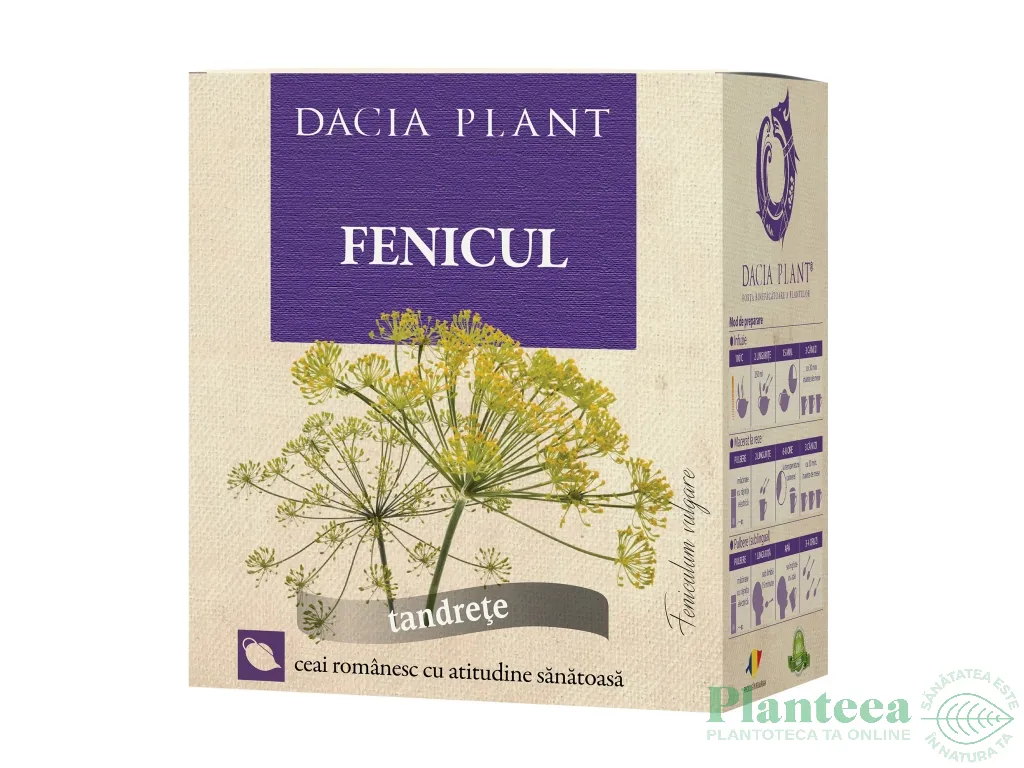 Ceai fenicul 50g - DACIA PLANT