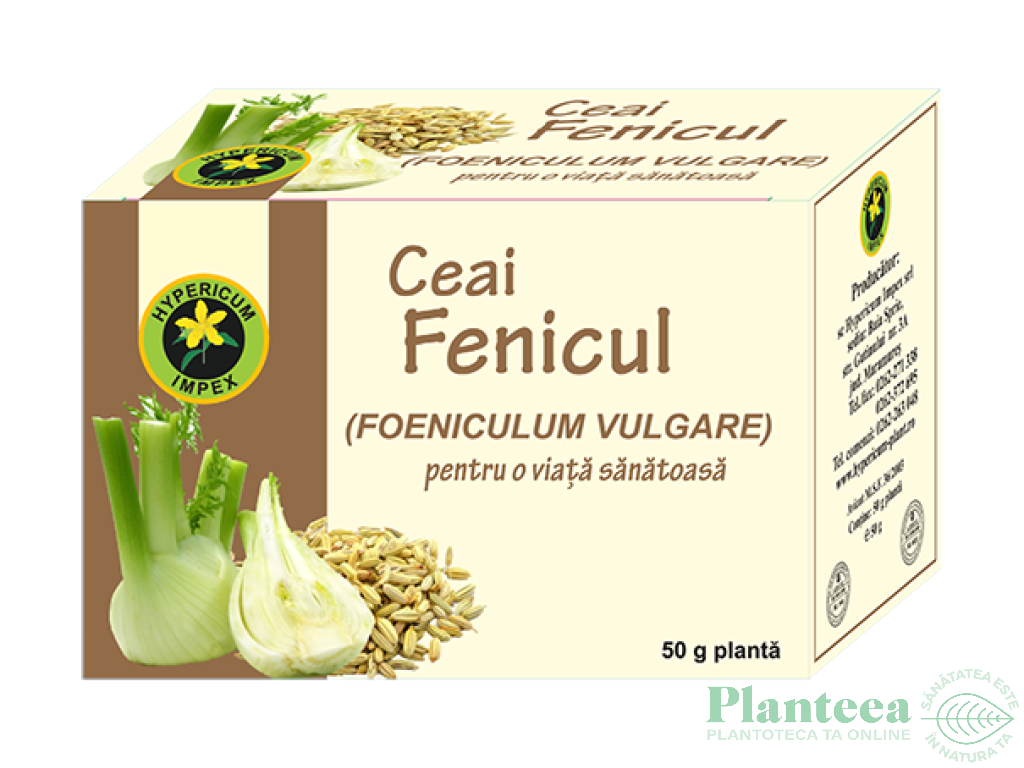 Ceai fenicul 50g - HYPERICUM PLANT