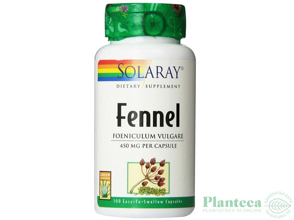 Fennel 450mg 100cps - SOLARAY