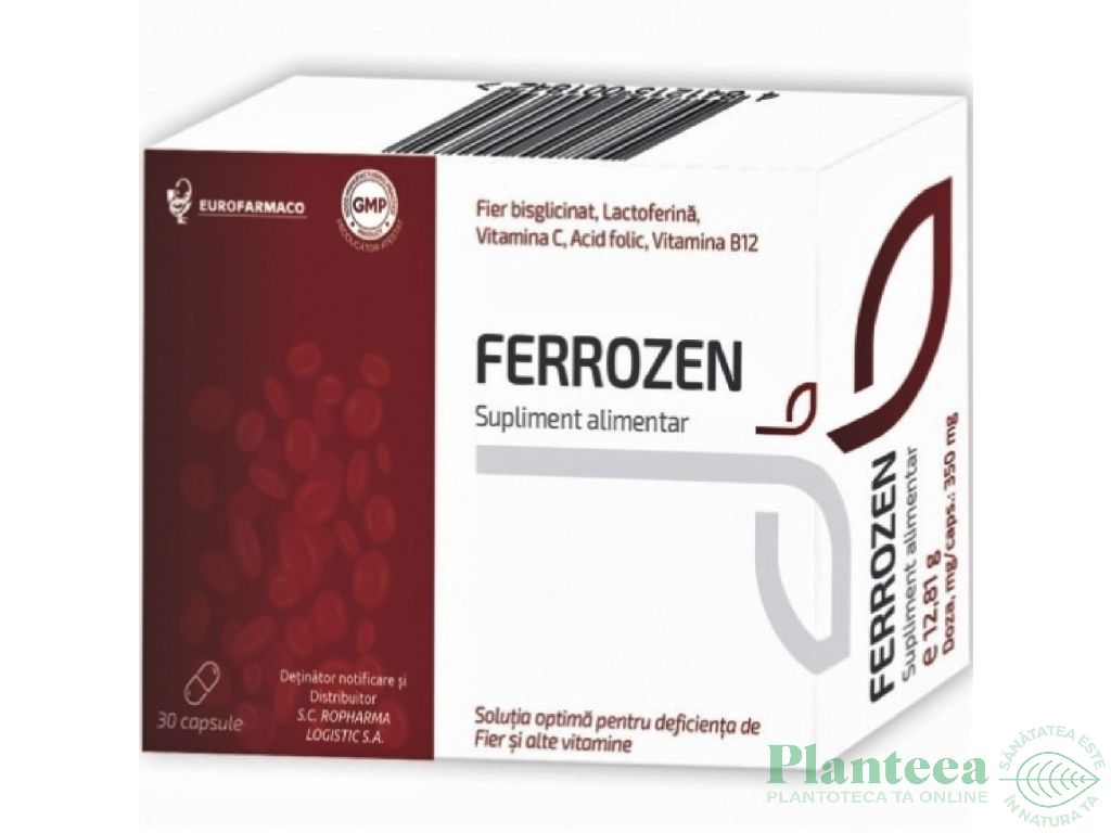 Ferrozen 30cp - EUROFARMACO