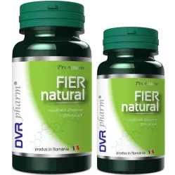 Pachet Fier natural 60+30cps - DVR PHARM