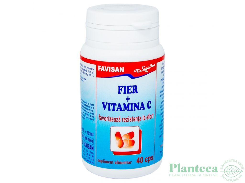 Fier vit C 40cps - FAVISAN