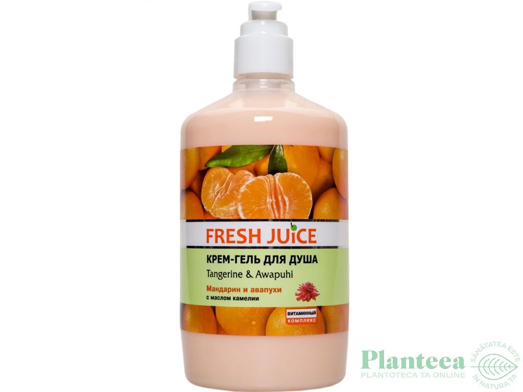 Gel dus cremos tangerine awapuhi 750ml - FRESH JUICE