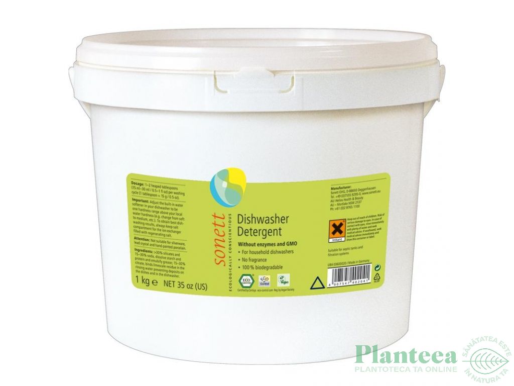 Detergent praf vase masina spalat 1kg - SONETT